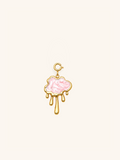 Drip Cloud Charm (Interchangeable) – 18K Gold Plated Stainless Steel