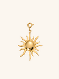 Sun Charm (Interchangeable) – 18K Gold Plated Stainless Steel