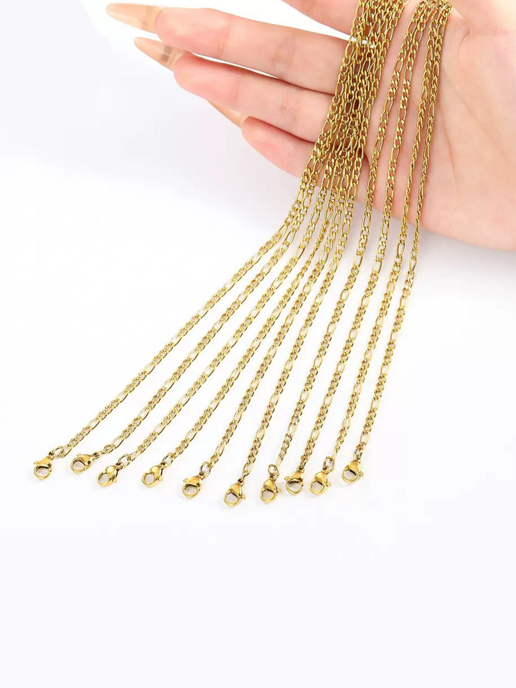 Classic Link Chain Necklace – 18K Gold Plated Stainless Steel