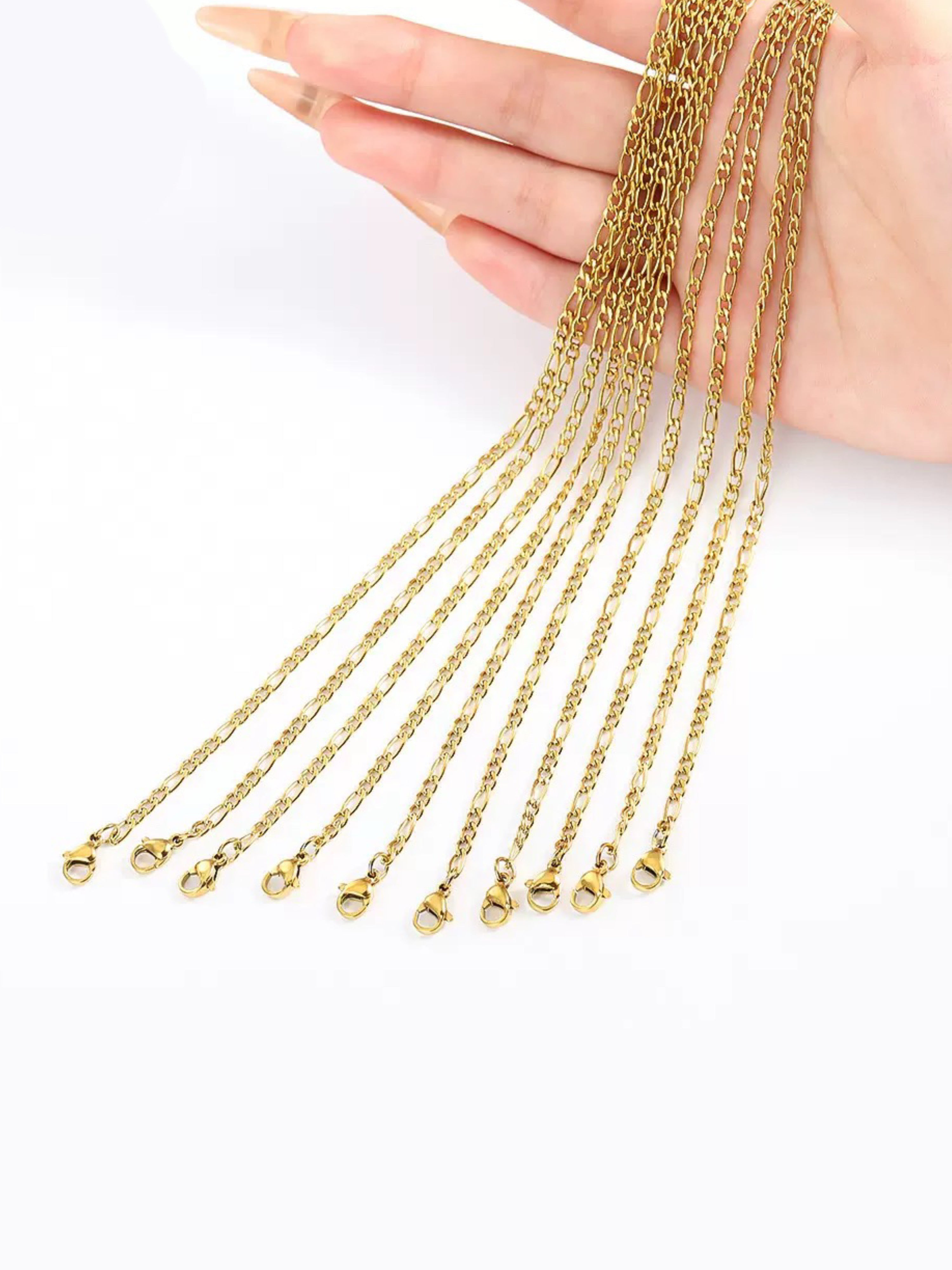 Classic Link Chain Necklace – 18K Gold Plated Stainless Steel