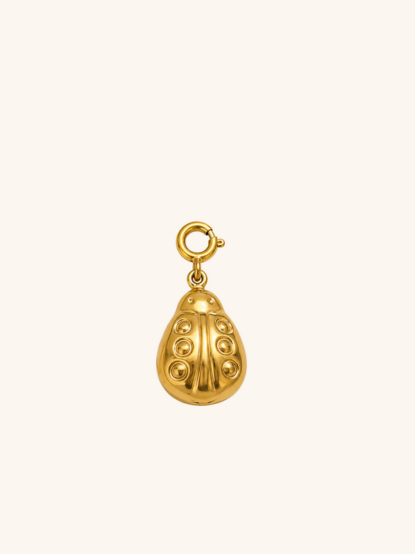 Ladybug Charm (Interchangeable) – 18K Gold Plated Stainless Steel