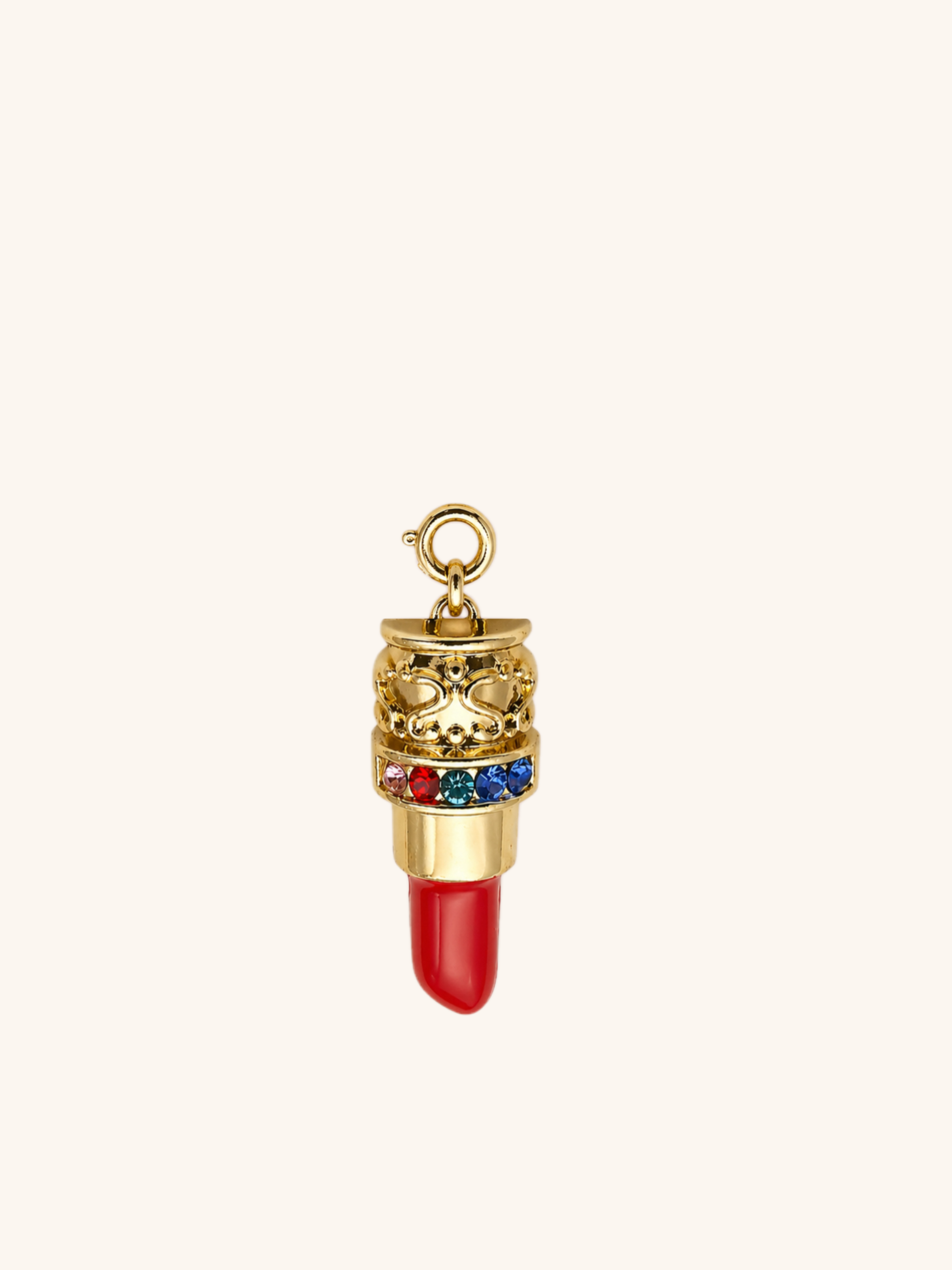 Red Lipstick Charm (Interchangeable) – alloy