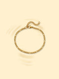 Classic Design Chain Bracelet – 18K Gold Plated Stainless Steel