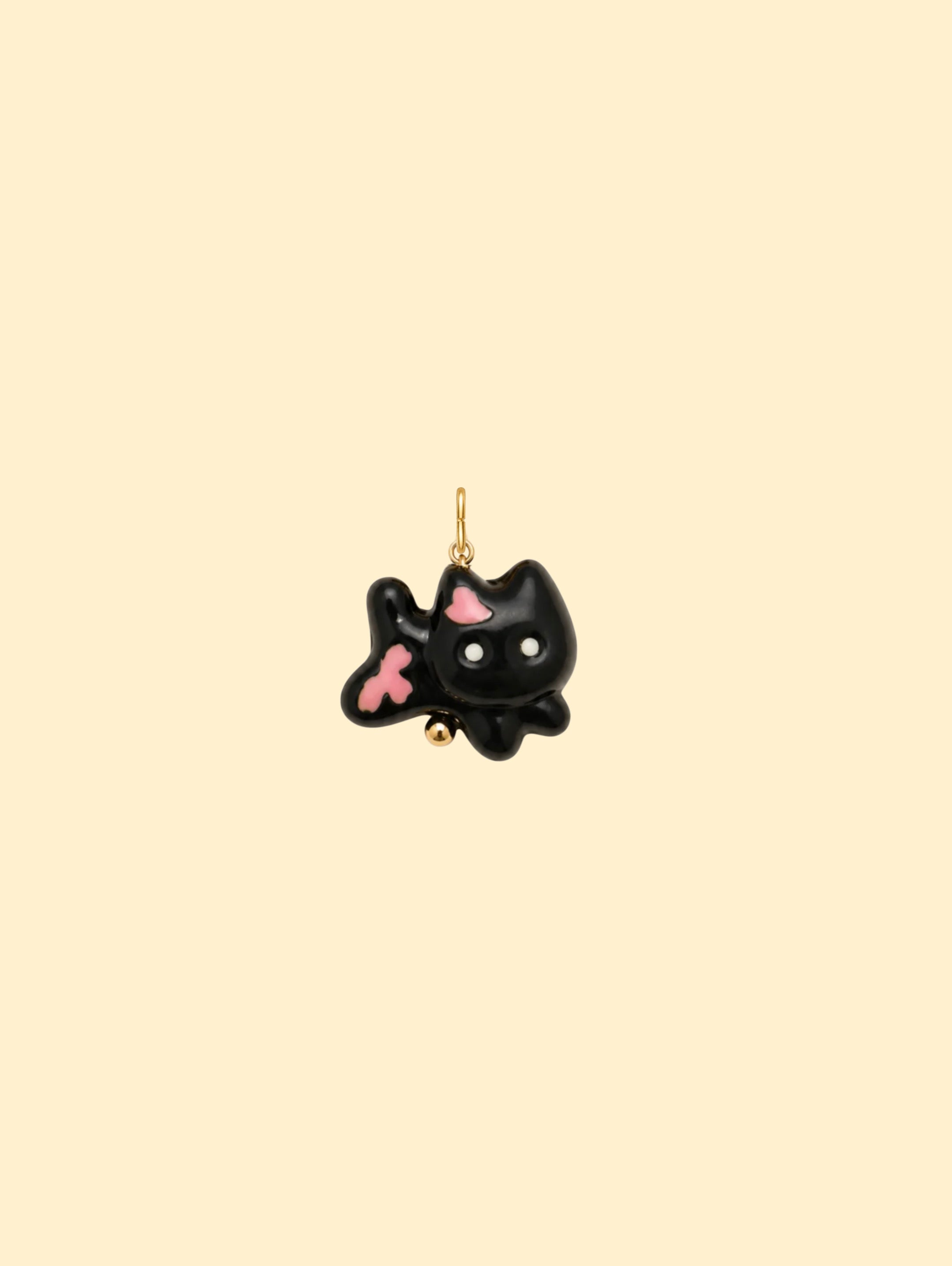 Black Kitten Charm (Interchangeable)