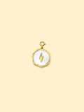 Yellow Lightning Charm (Interchangeable) – 18K Gold Plated Stainless Steel