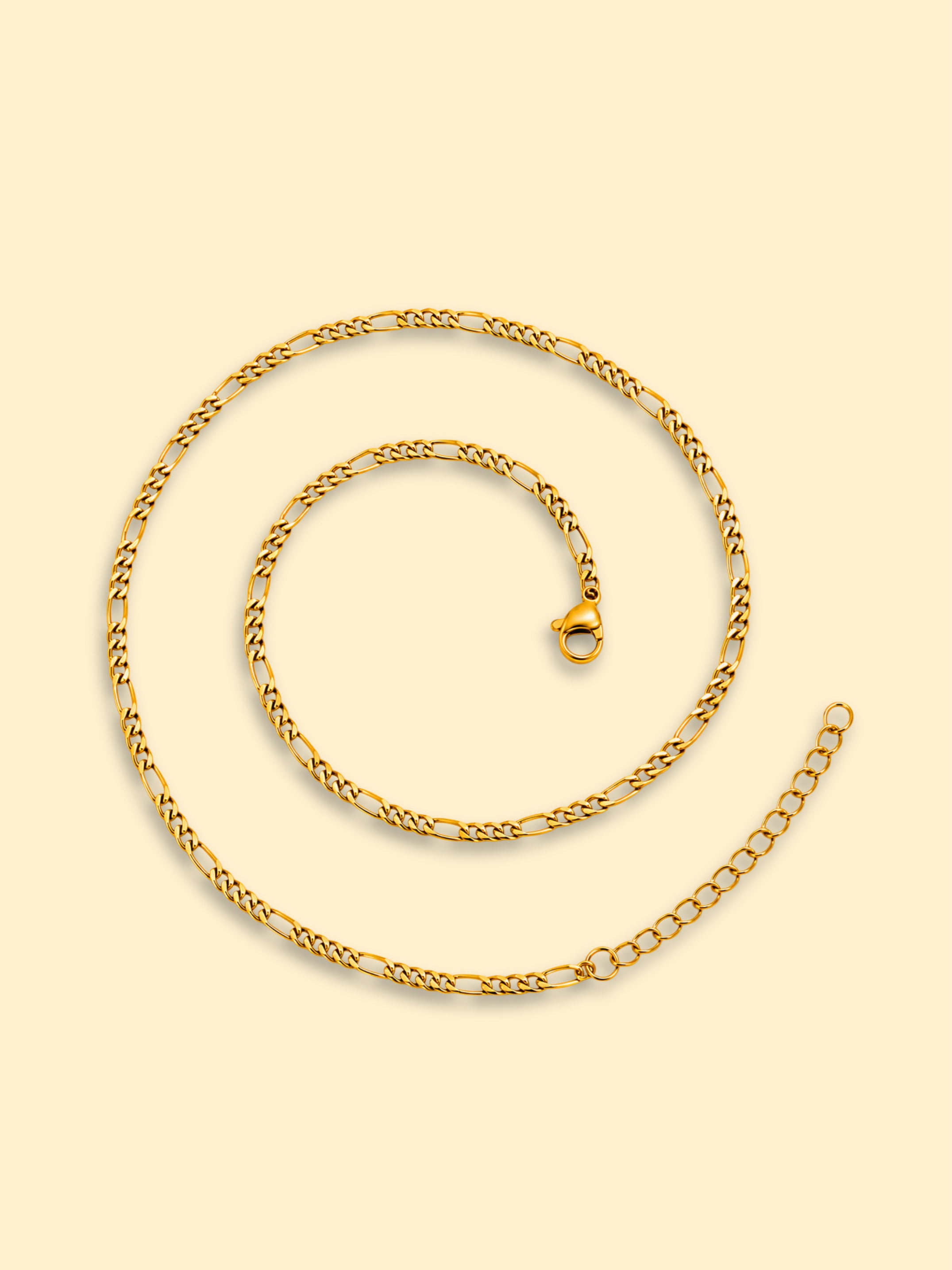 Classic Link Chain Necklace – 18K Gold Plated Stainless Steel