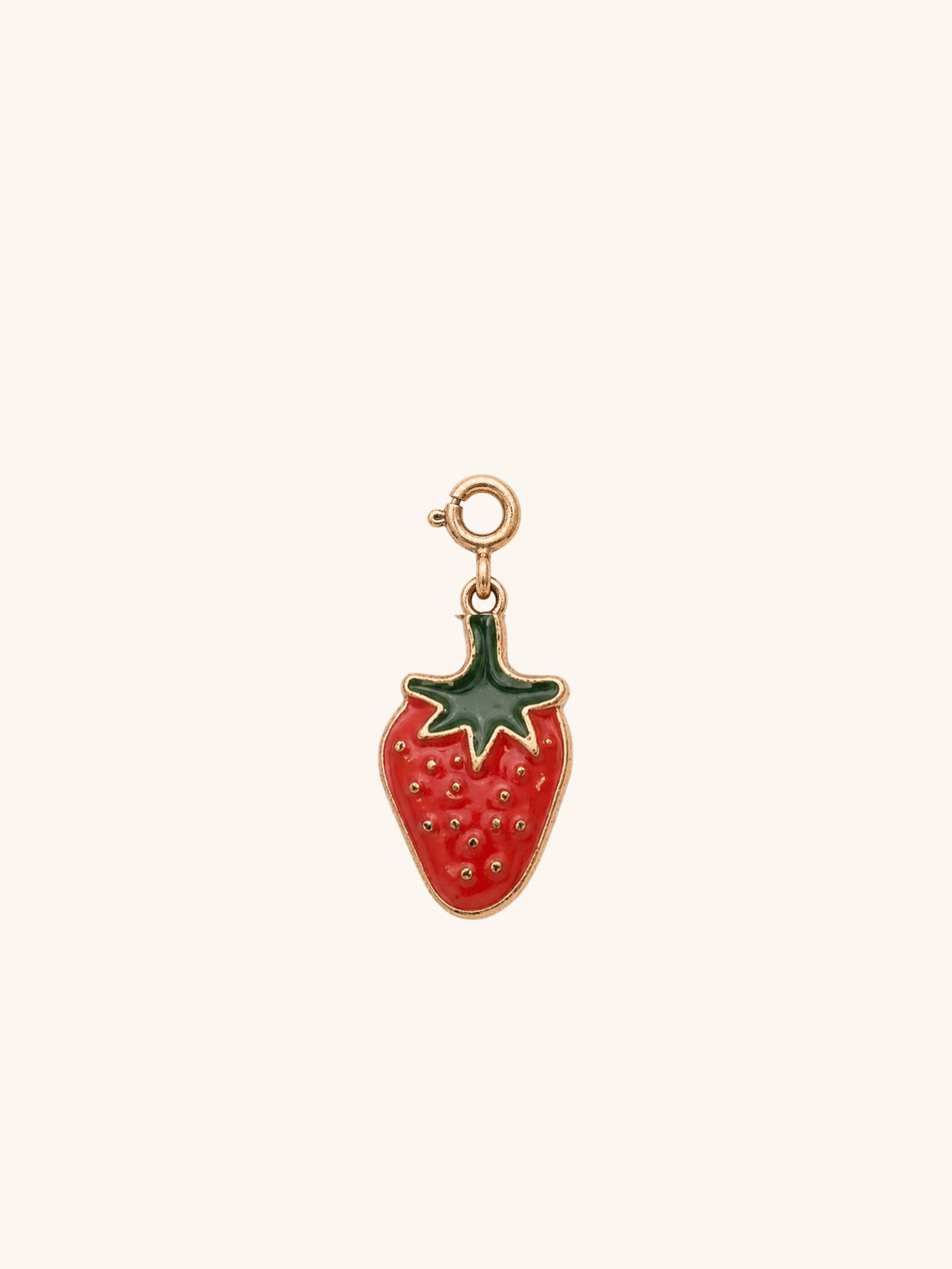 Strawberry Charm (Interchangeable) – alloy