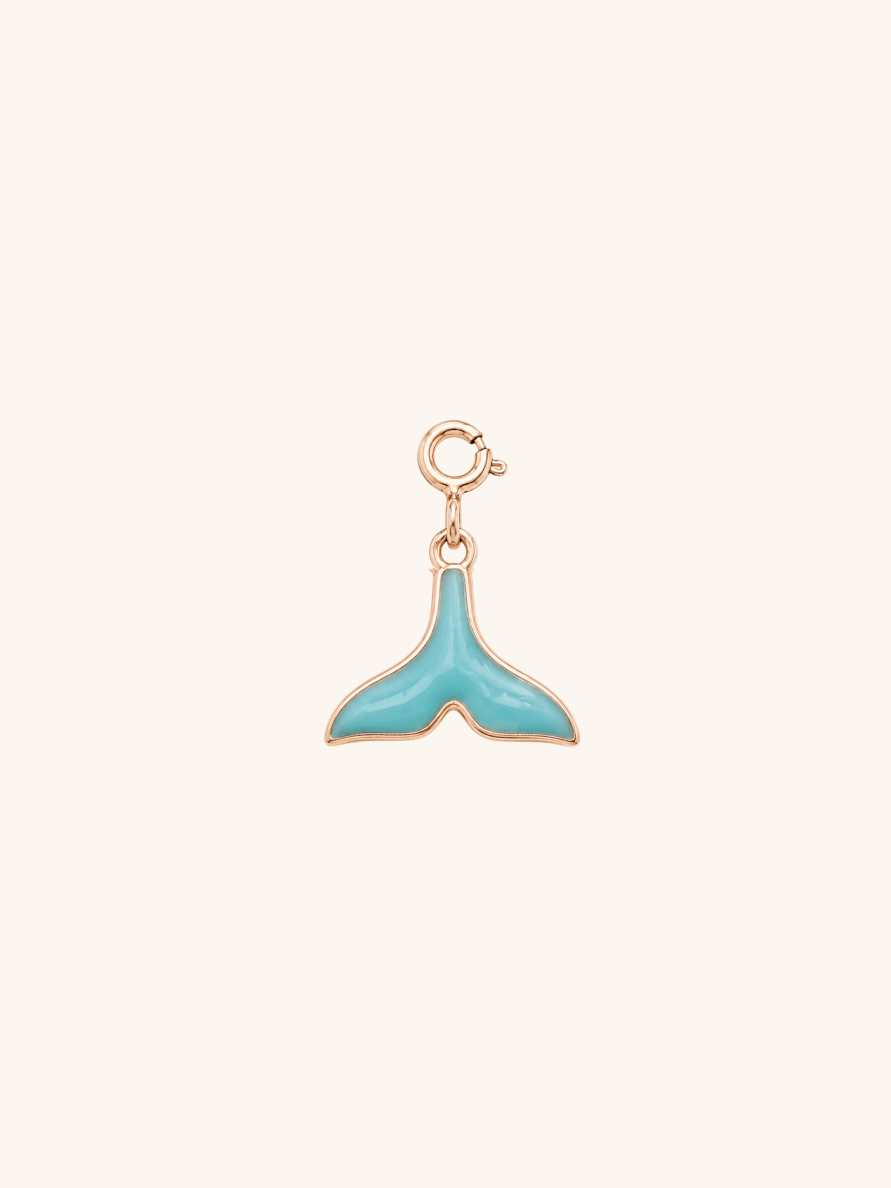 Blue Mermaid Tail Charm (Interchangeable) – alloy