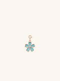 Blue Flower Charm (Interchangeable) – alloy