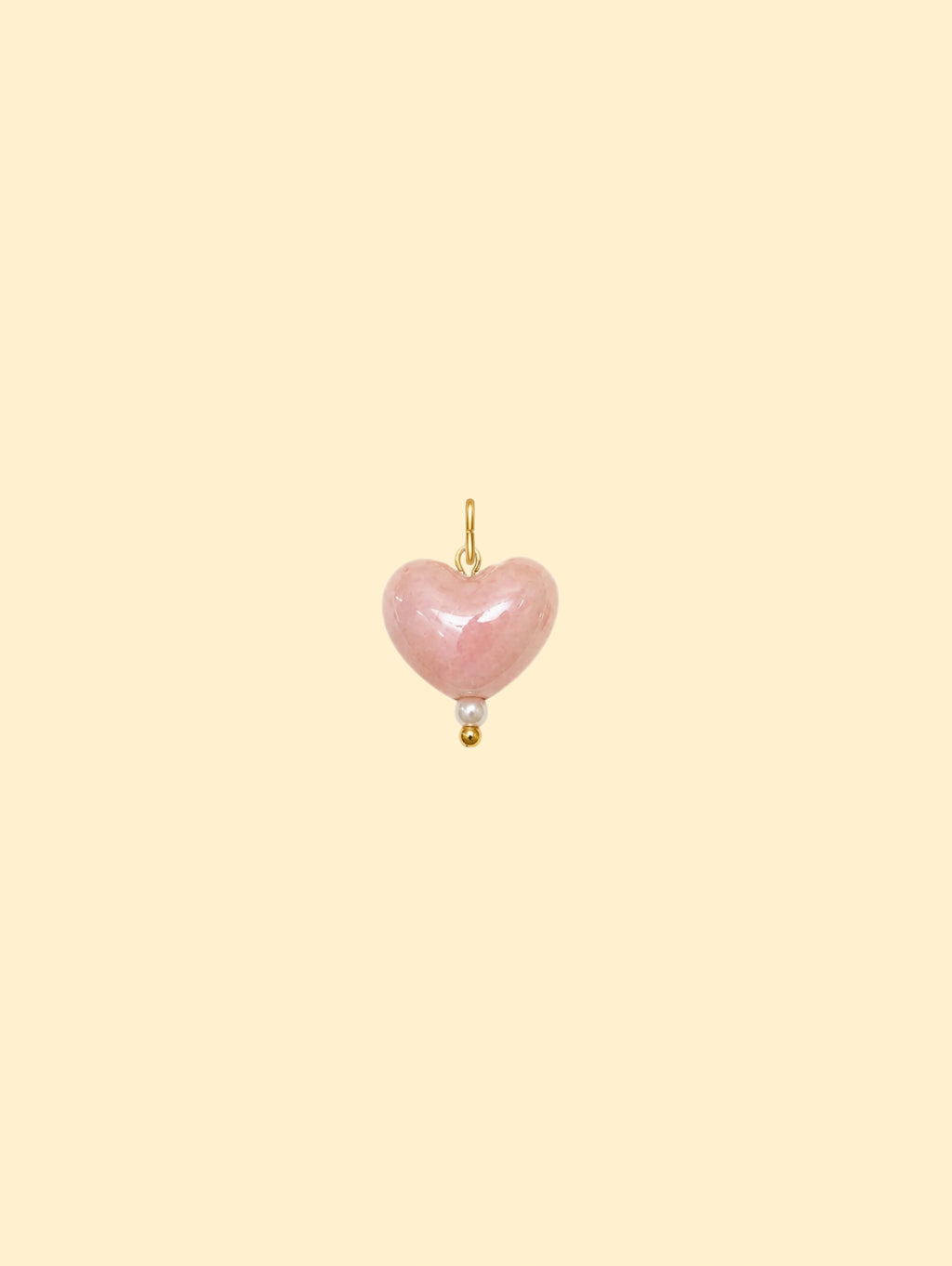 Blush Heart Charm (Interchangeable)