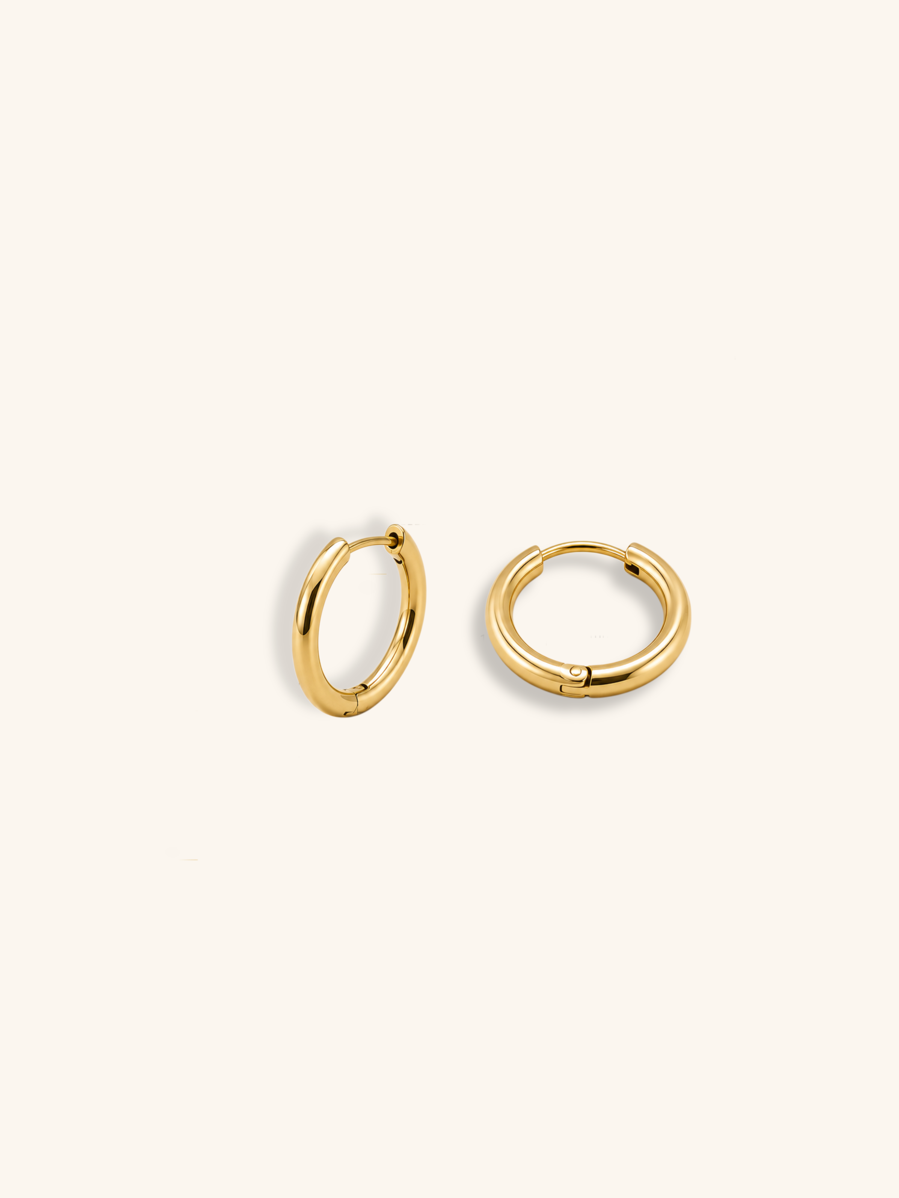 18K Gold Plated Mini Hoop Earrings