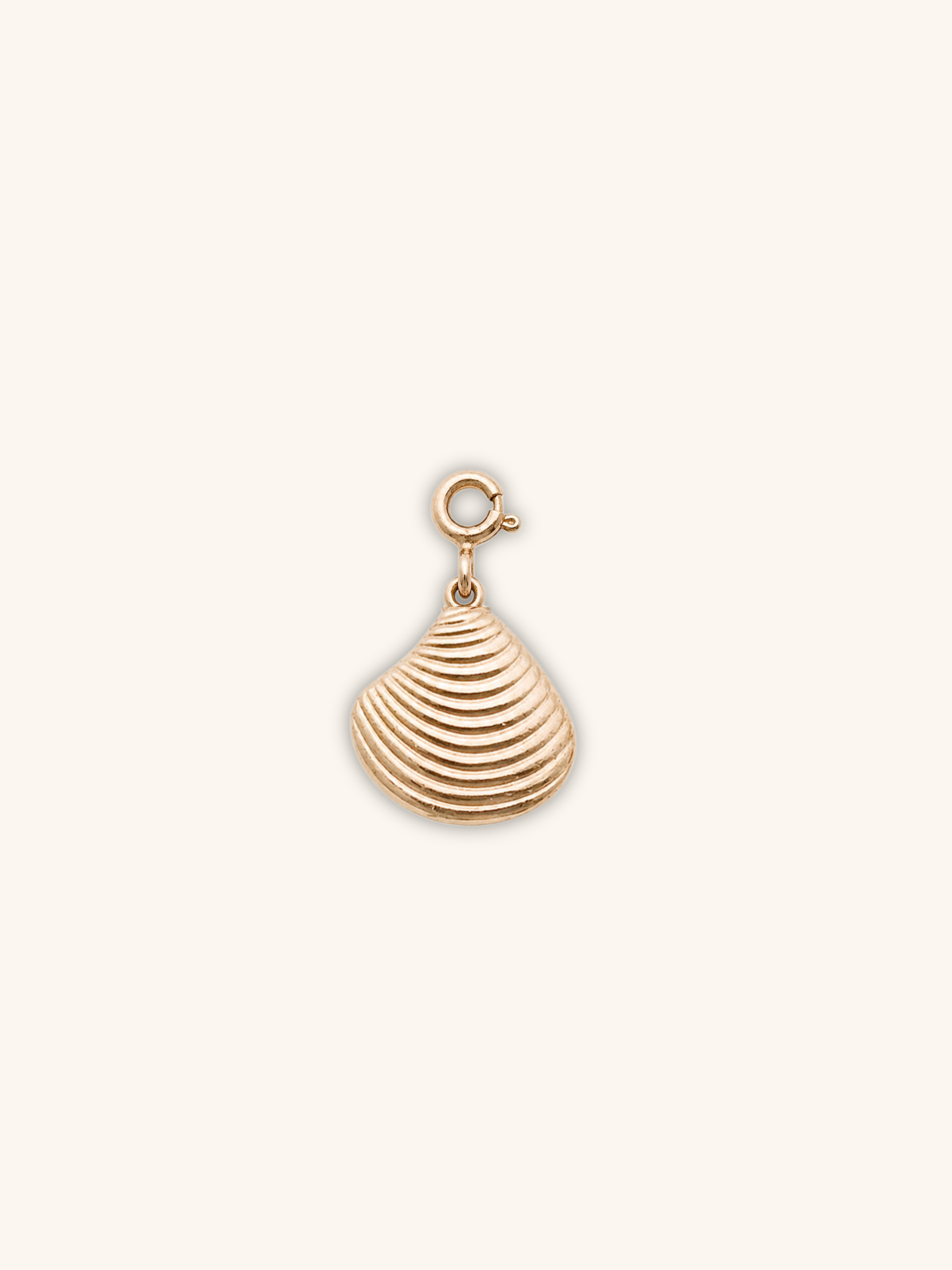 Gold Shell Charm (Interchangeable) – alloy