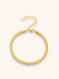 18K Gold Plated Snake Chain Bracelet