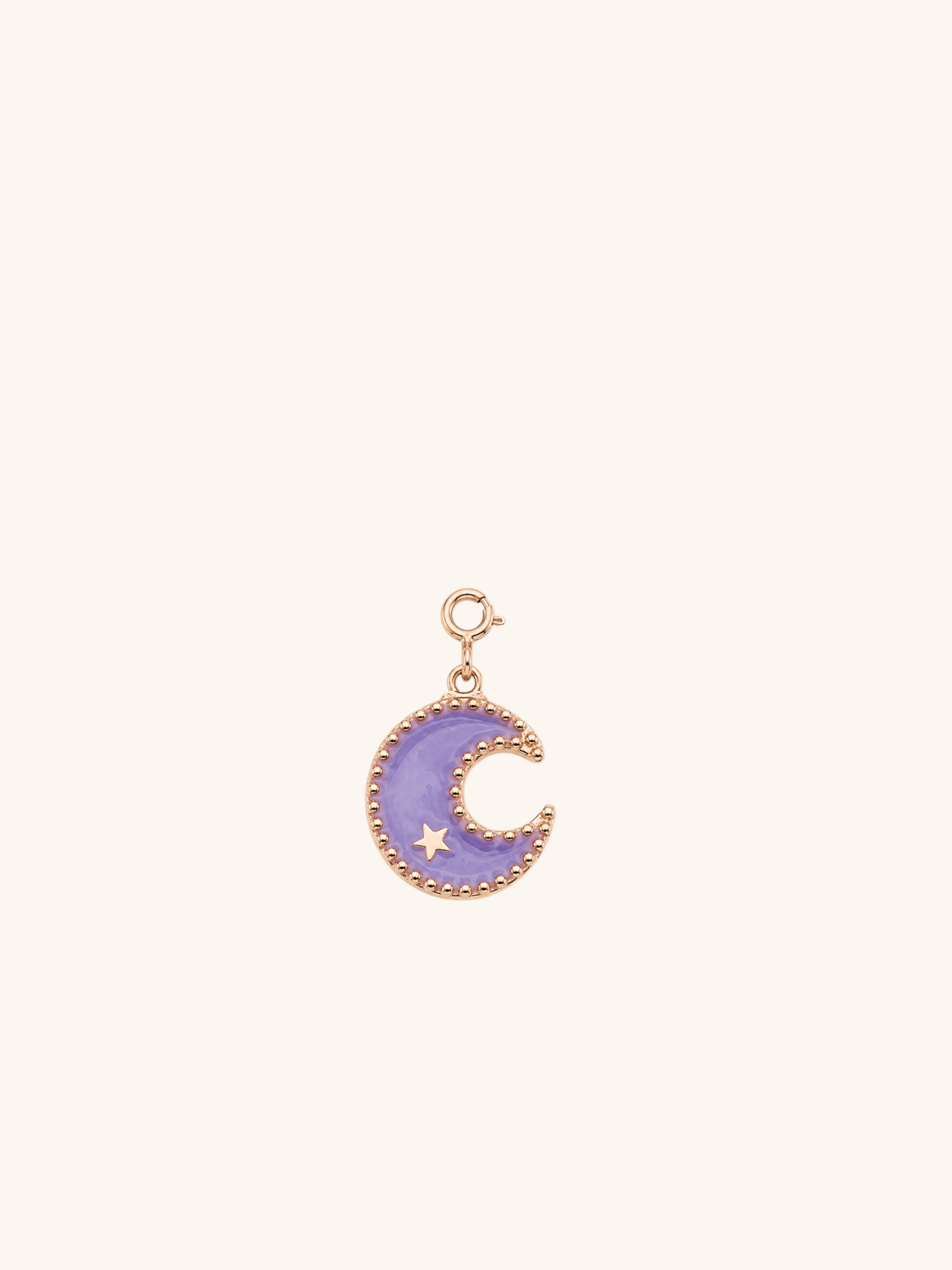 Purple Moon Charm (Interchangeable) – alloy
