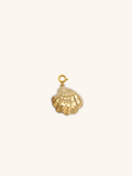 Seashell Charm (Interchangeable) – 18K Gold Plated Stainless Steel
