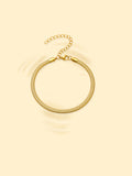 18K Gold Plated Snake Chain Bracelet