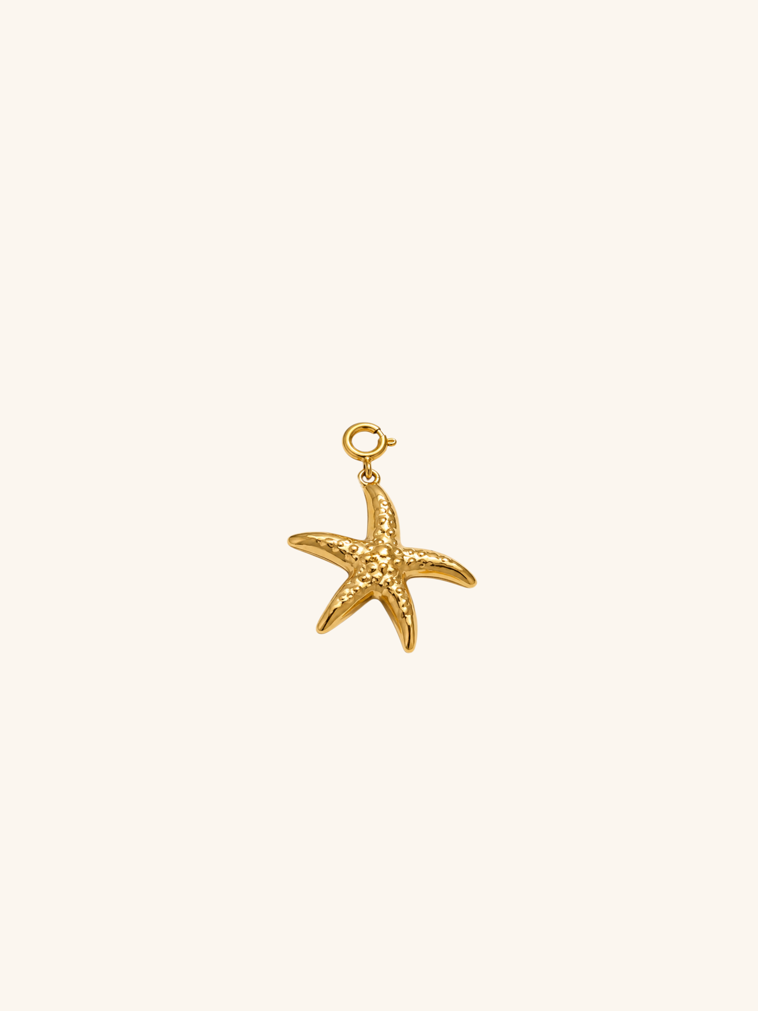 Mini Starfish Charm (Interchangeable) – 18K Gold Plated Stainless Steel