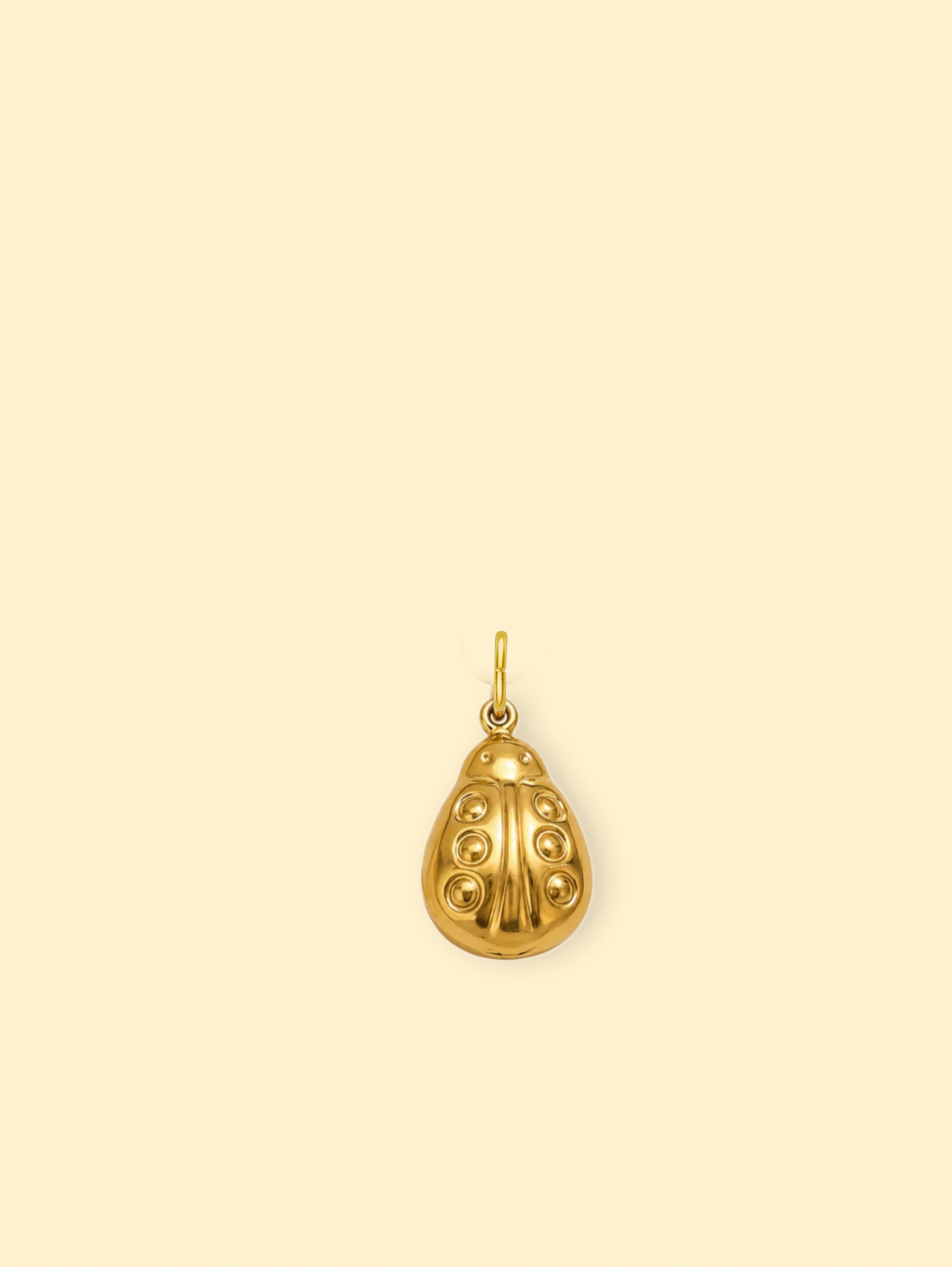 Ladybug Charm (Interchangeable) – 18K Gold Plated Stainless Steel