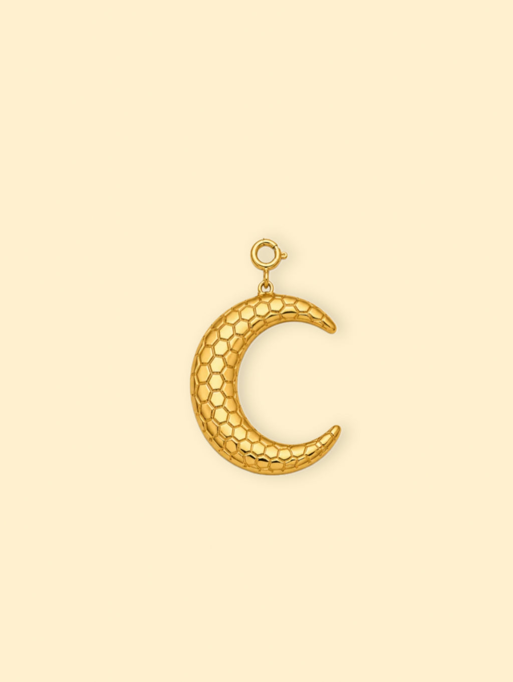 Honeycomb star – 18K Gold Plated Stainless Steel