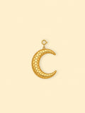 Honeycomb star – 18K Gold Plated Stainless Steel