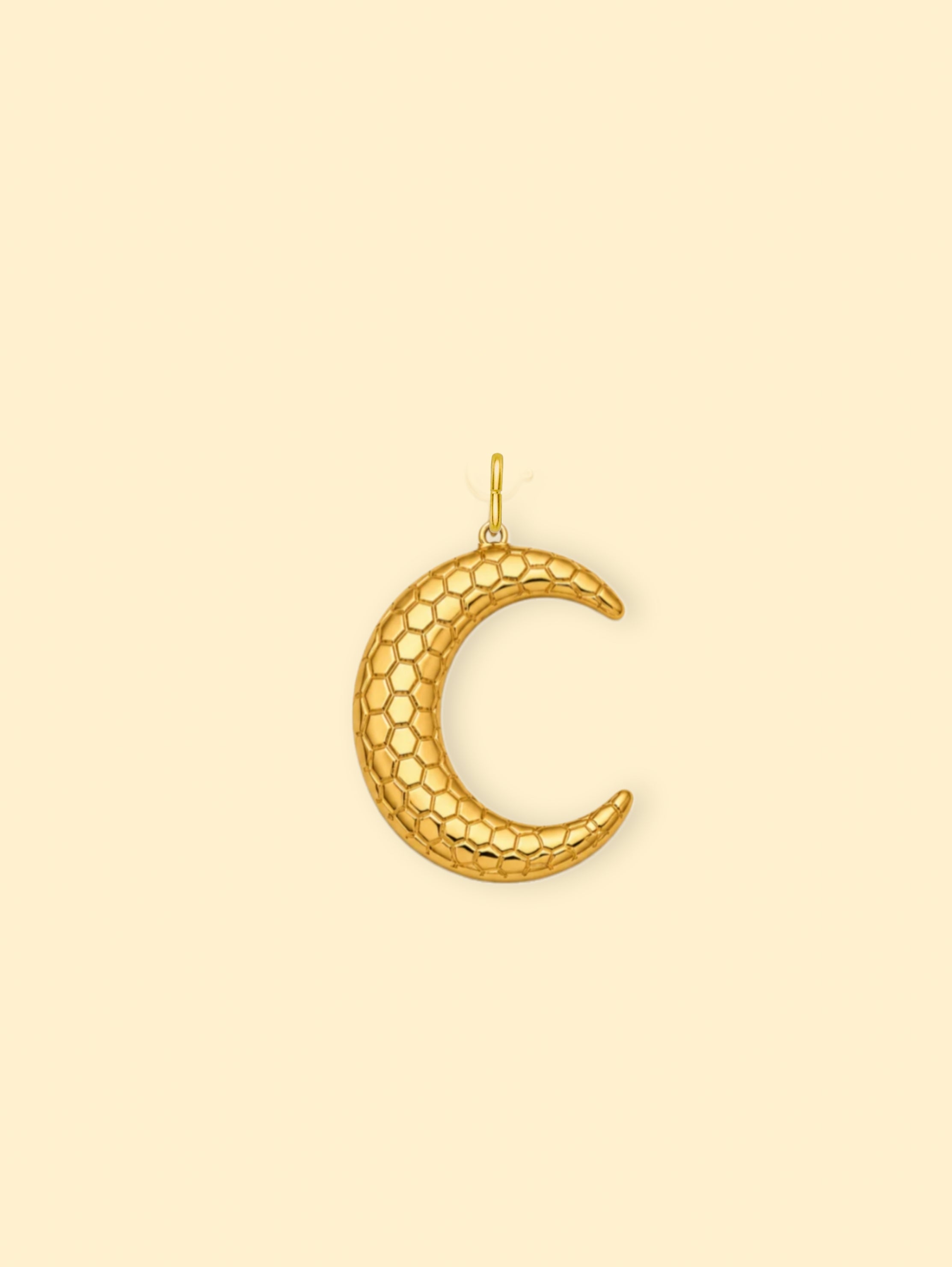 Honeycomb star – 18K Gold Plated Stainless Steel