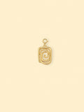 Gold Spiral Charm (Interchangeable) – 18K Gold Plated Stainless Steel