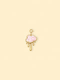 Drip Cloud Charm (Interchangeable) – 18K Gold Plated Stainless Steel