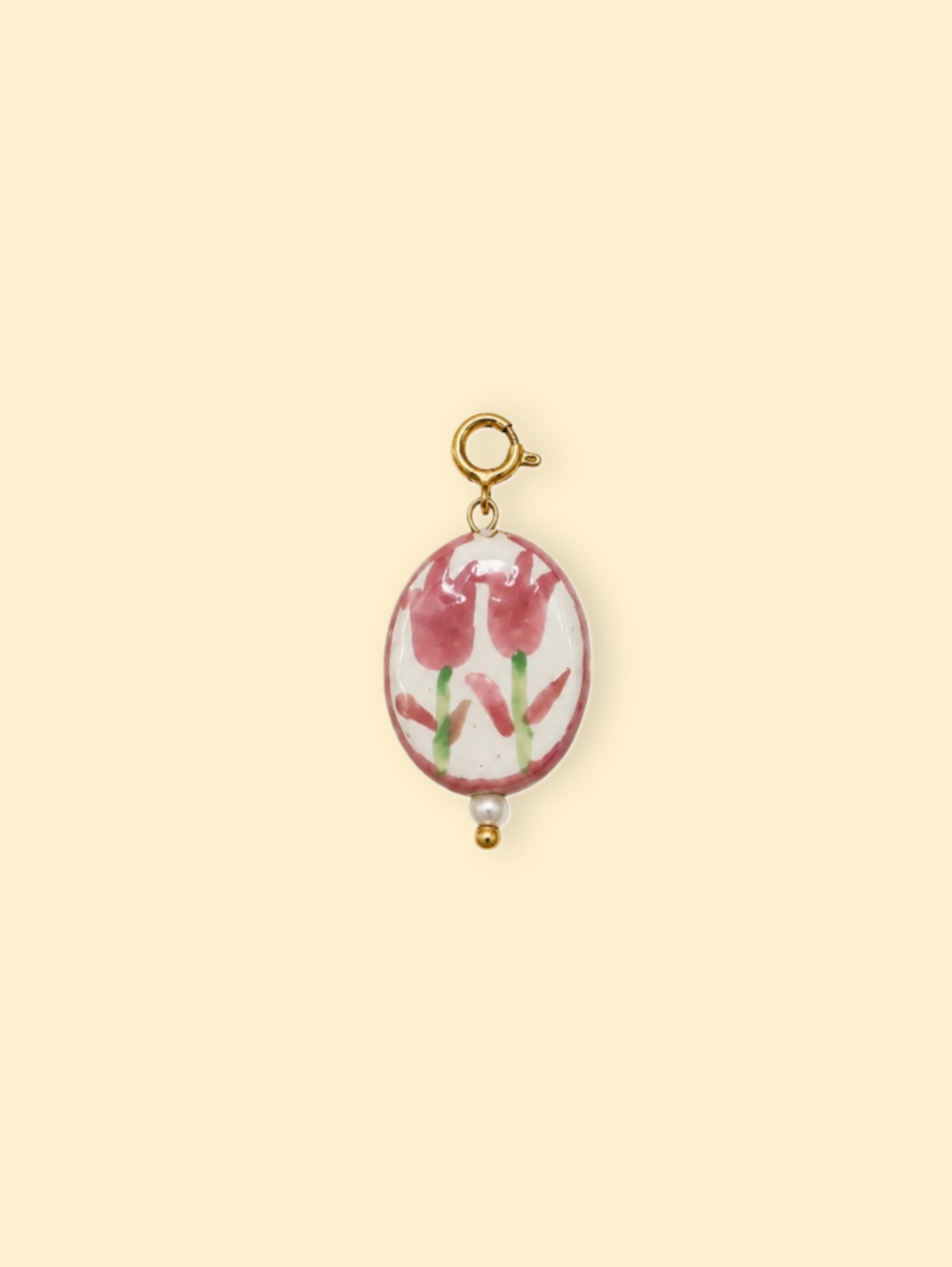Double Tulip Charm (Interchangeable)