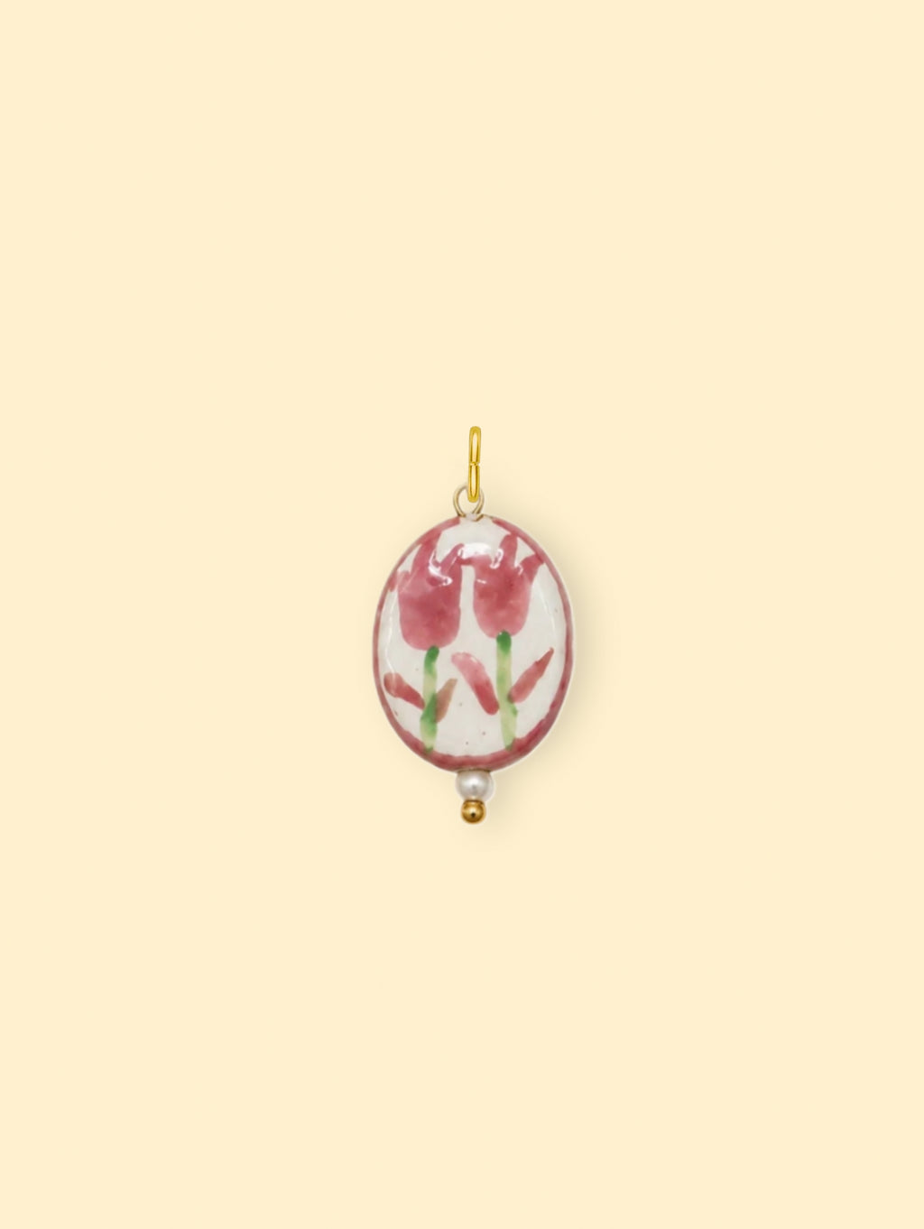 Double Tulip Charm (Interchangeable)