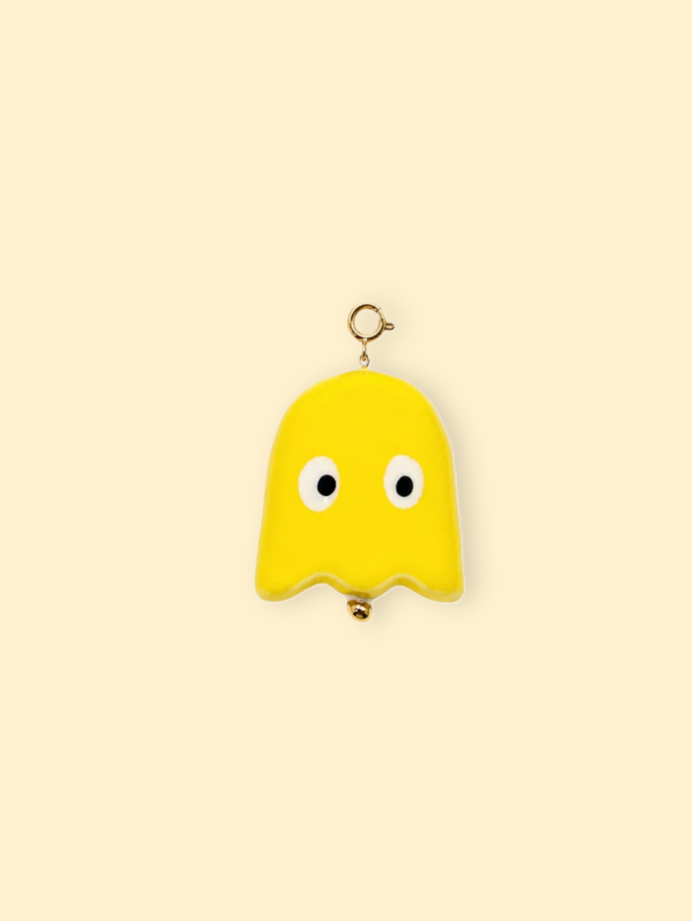 Yellow Ghost Charm (Interchangeable)