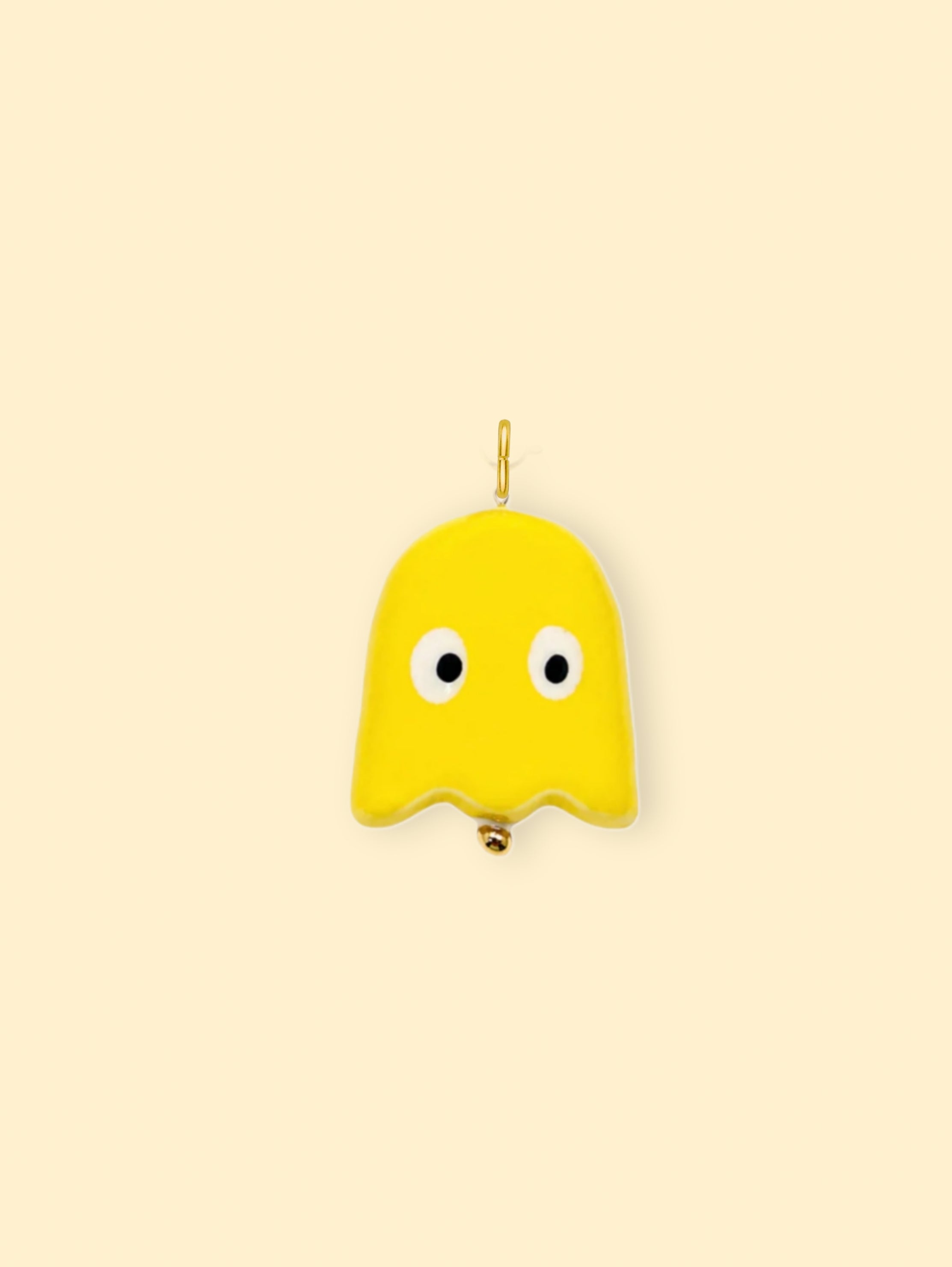 Yellow Ghost Charm (Interchangeable)