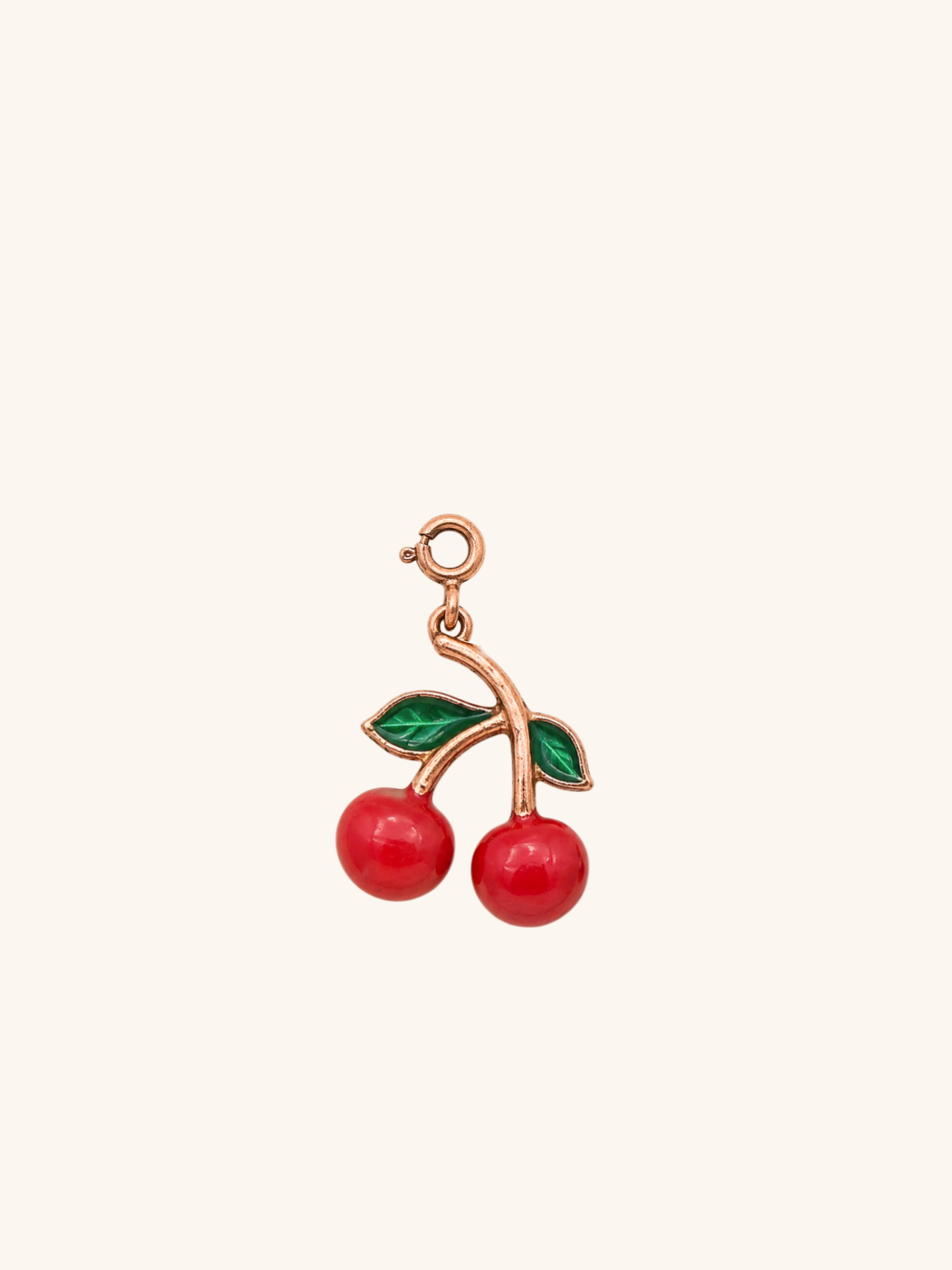 Red Cherry Charm (Interchangeable) – alloy