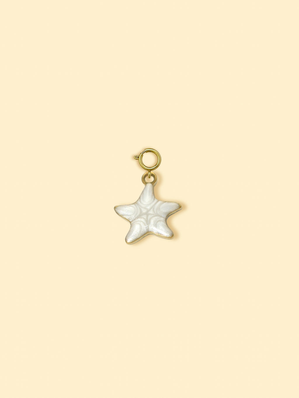 18K Gold Plated Star Charm Pendant