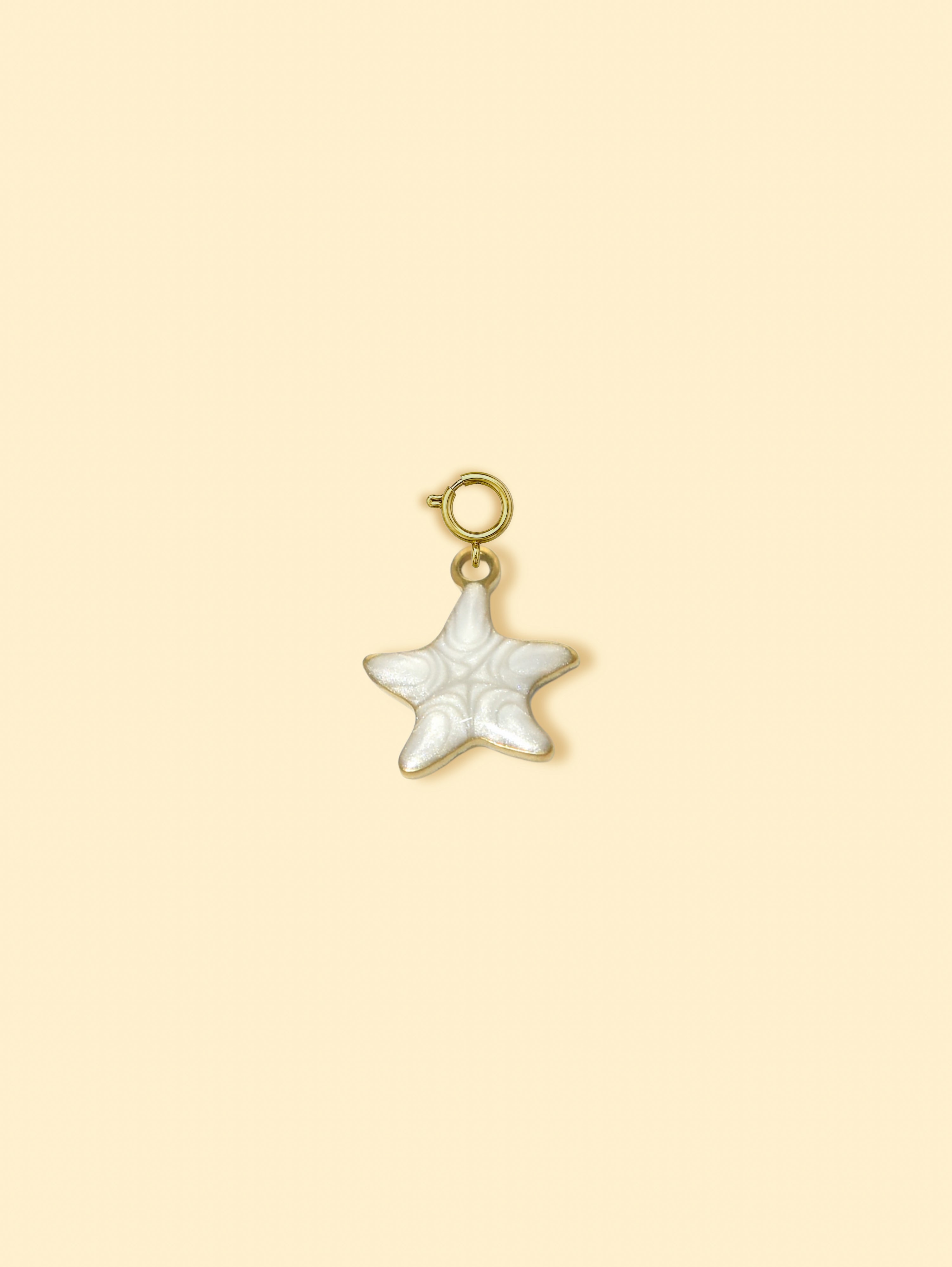 18K Gold Plated Star Charm Pendant