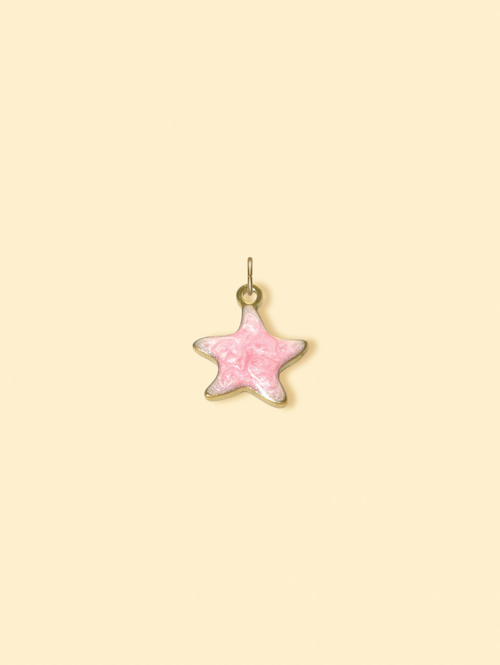 18K Gold Plated Star Charm Pendant