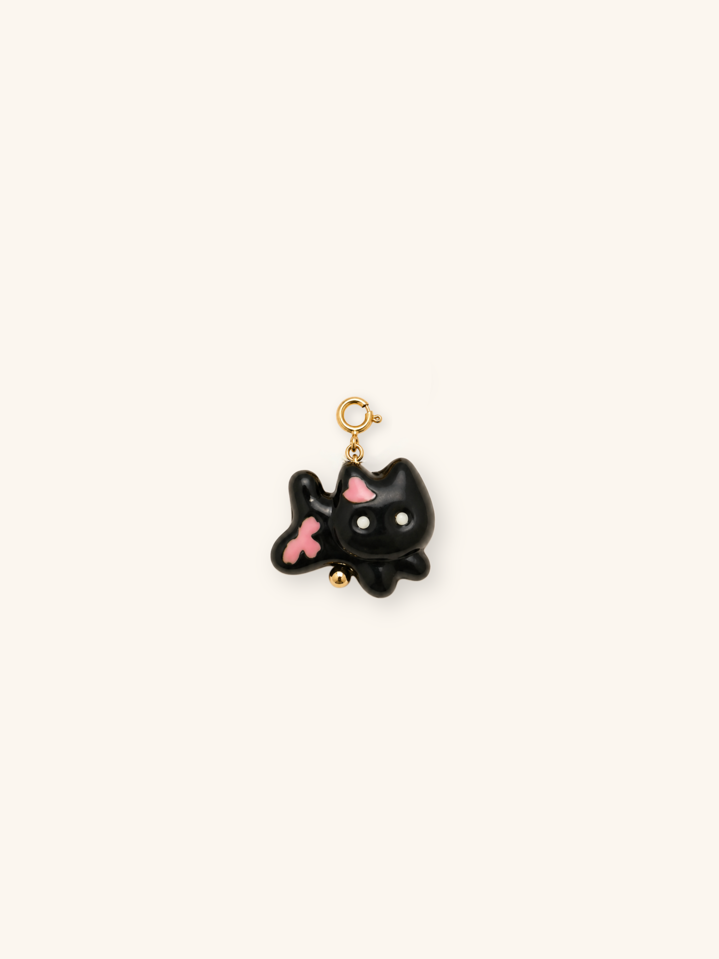 Black Kitten Charm (Interchangeable)
