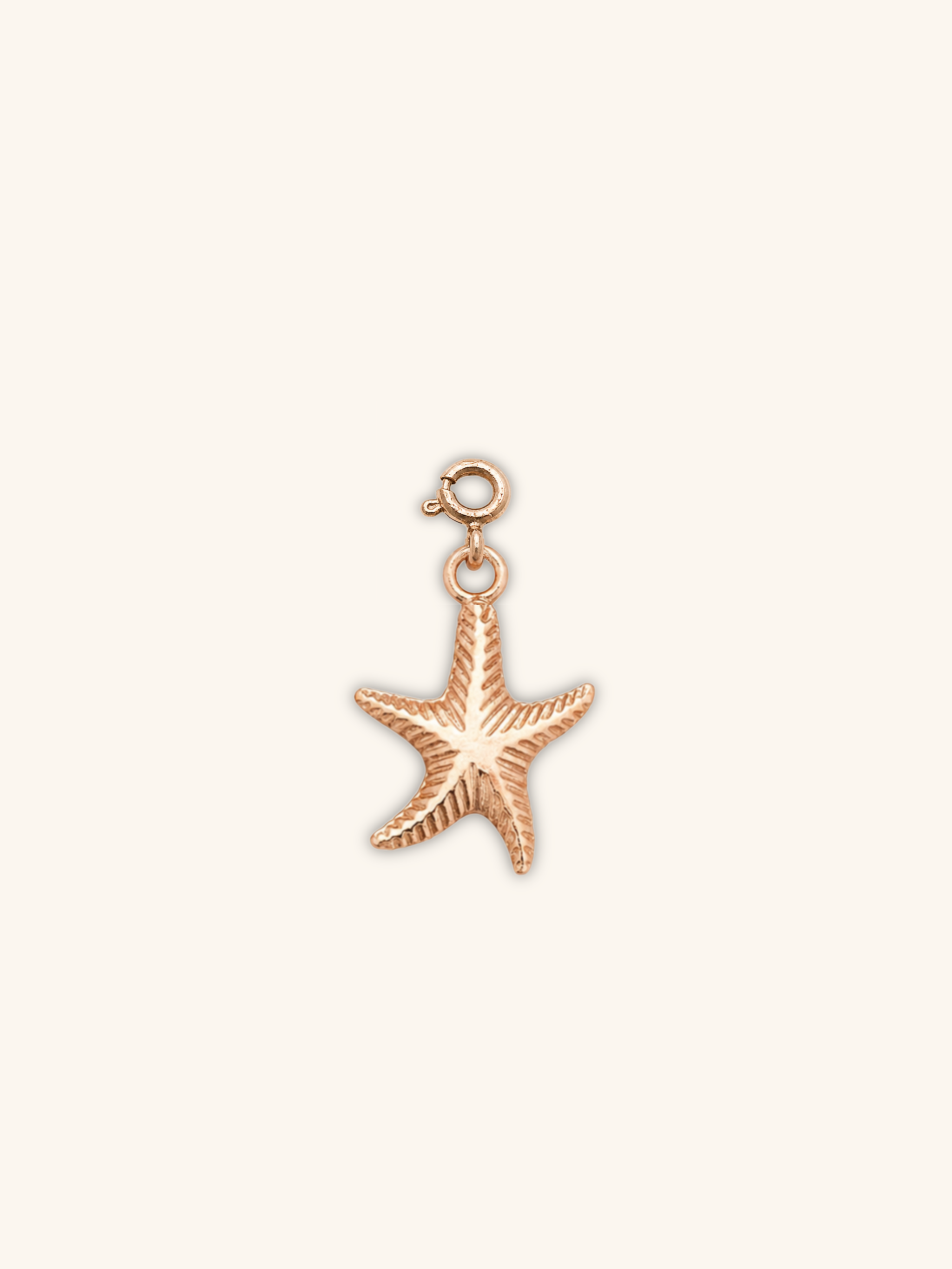 Gold Starfish Charm (Interchangeable) – alloy