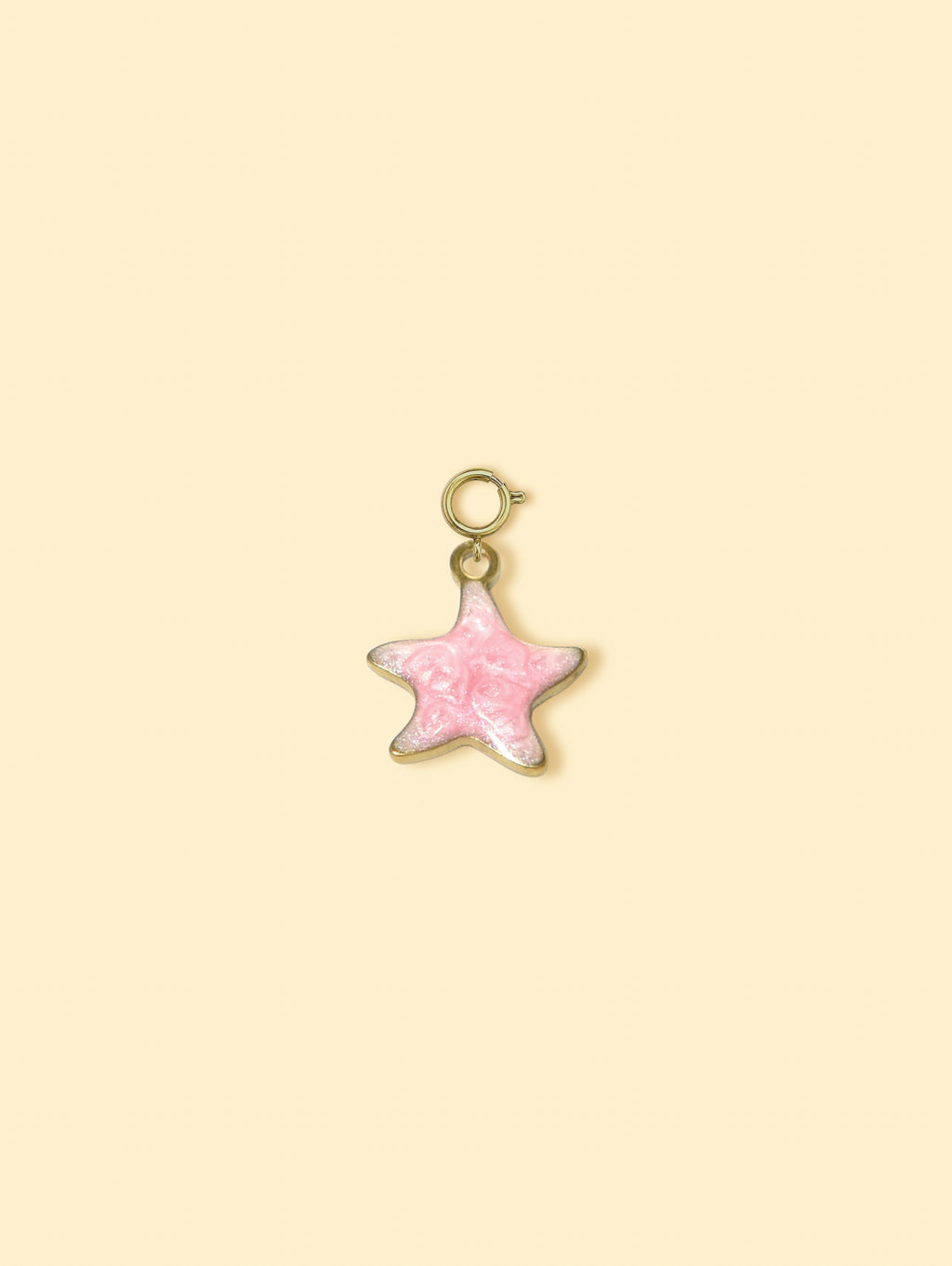 18K Gold Plated Star Charm Pendant