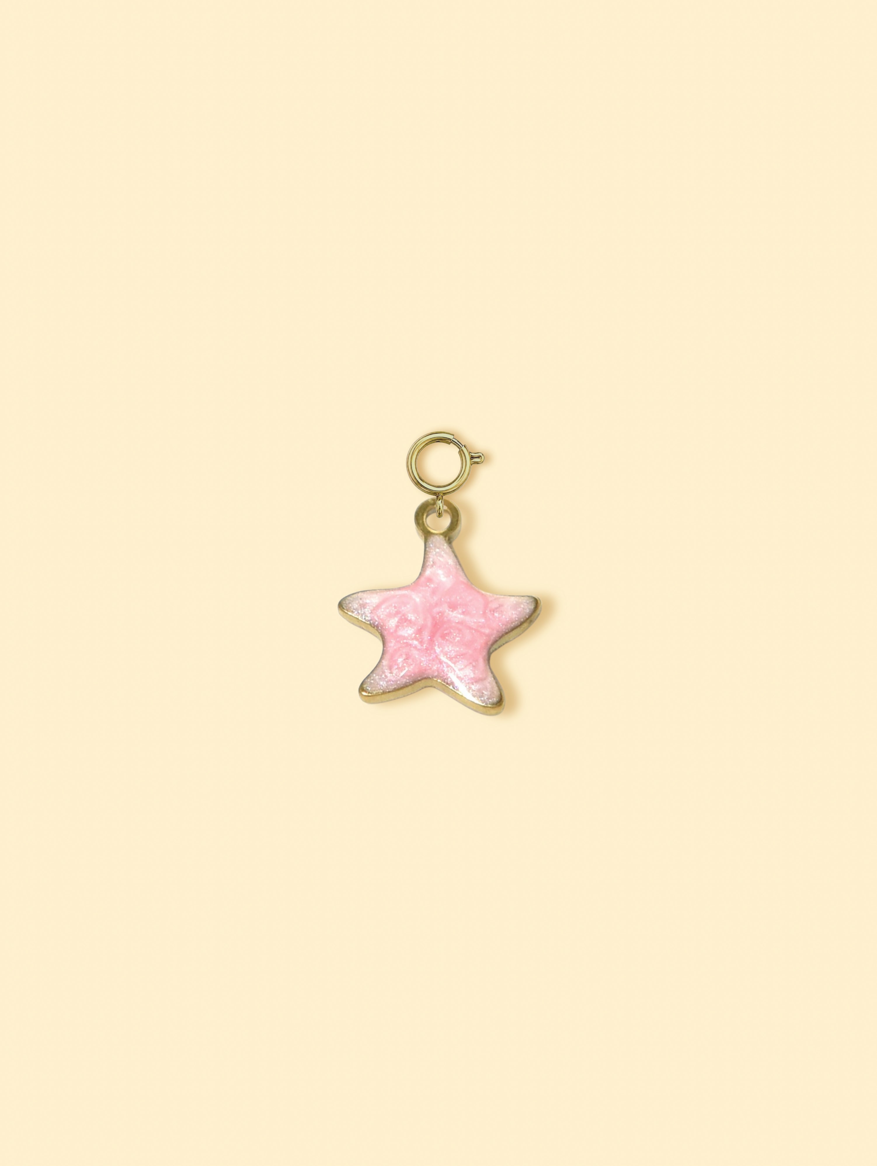 18K Gold Plated Star Charm Pendant