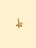 Large Starfish Charm (Interchangeable) – 18K Gold Plated Stainless Steel