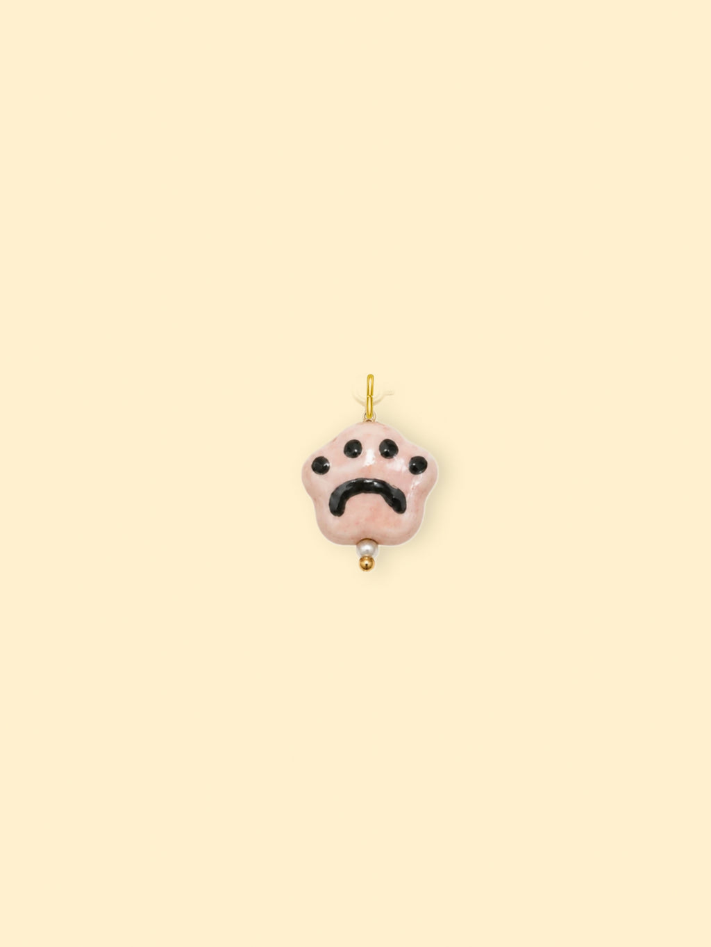 Sad Cat Paw Charm (Interchangeable)