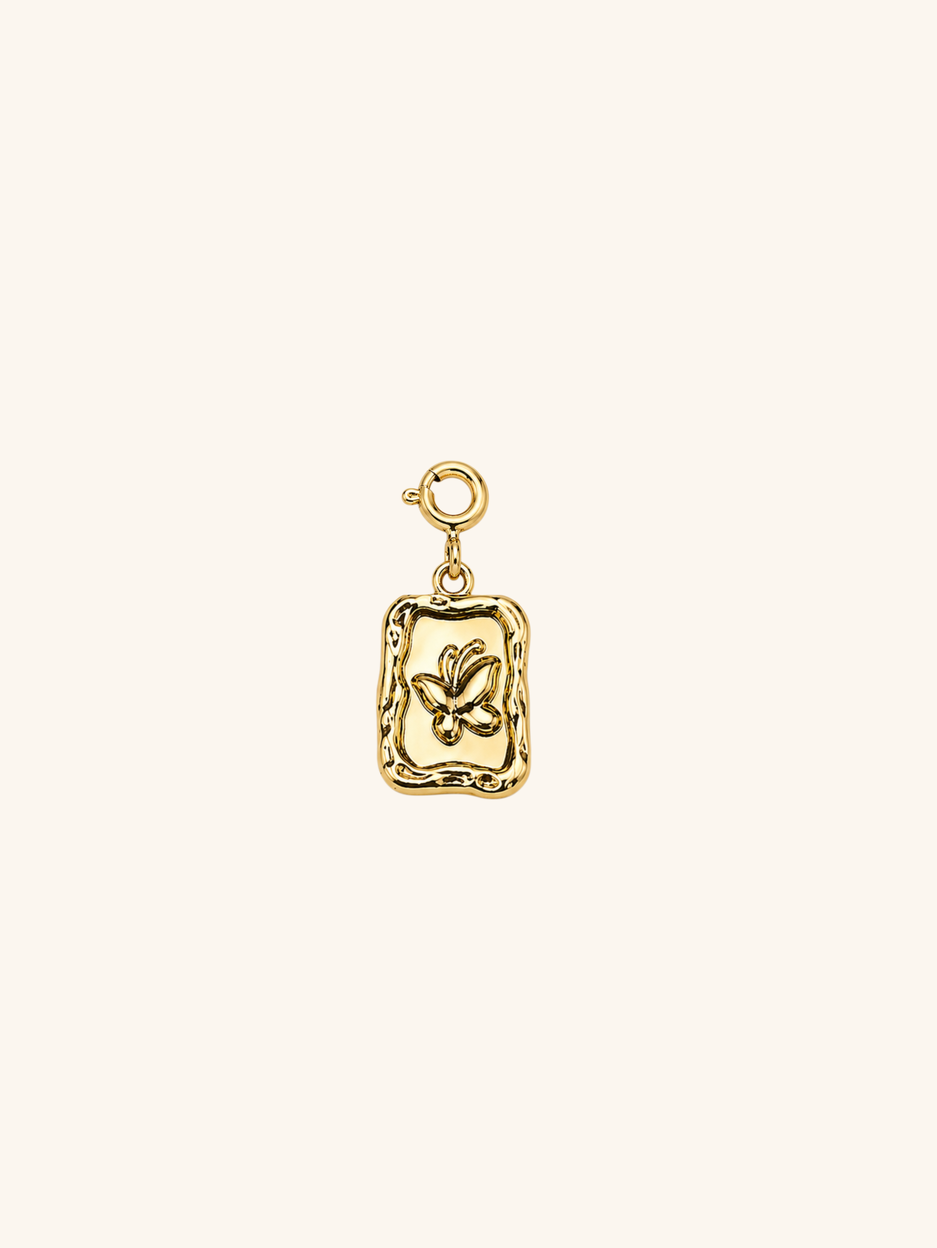 Butterfly Tag Charm (Interchangeable) – Alloy