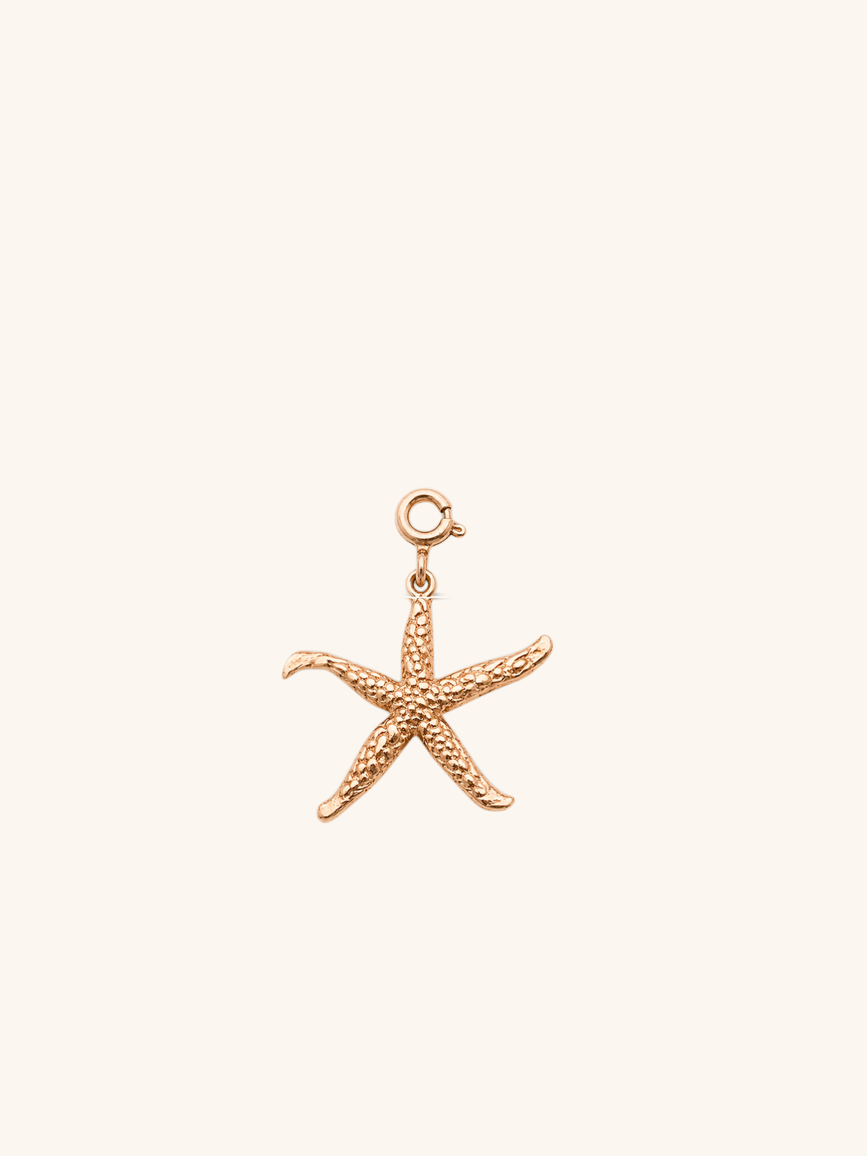 Gold Starfish Charm (Interchangeable) – alloy