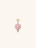 Pink Swirl Candy Charm (Interchangeable)