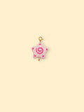 Pink Star Swirl Charm (Interchangeable)
