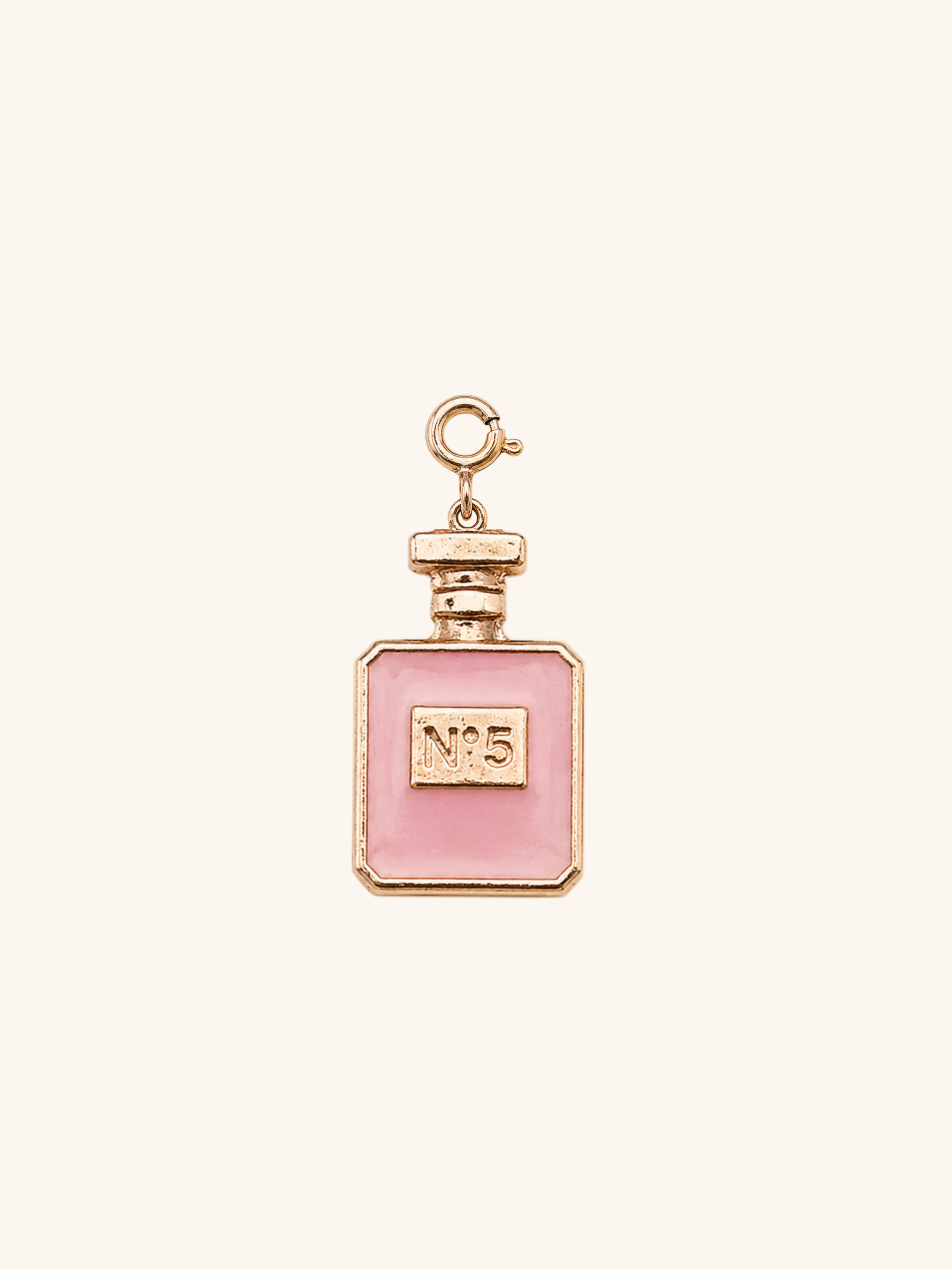 Pink Perfume Bottle Charm (Interchangeable) – alloy