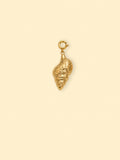Small Conch Shell Charm (Interchangeable) – 18K Gold Plated Stainless Steel