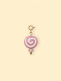 Pink Swirl Candy Charm (Interchangeable)
