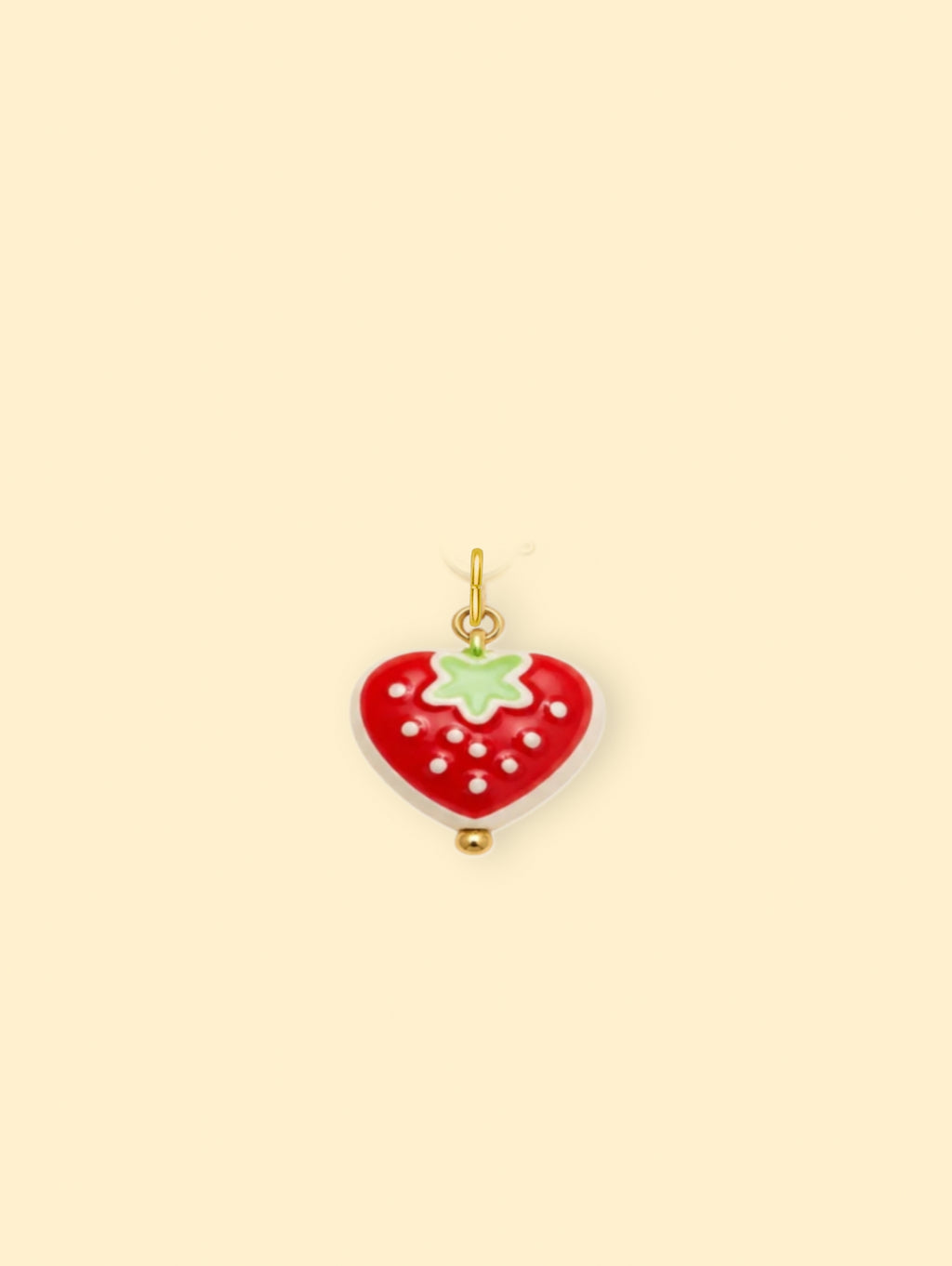 Strawberry Heart Charm (Interchangeable)