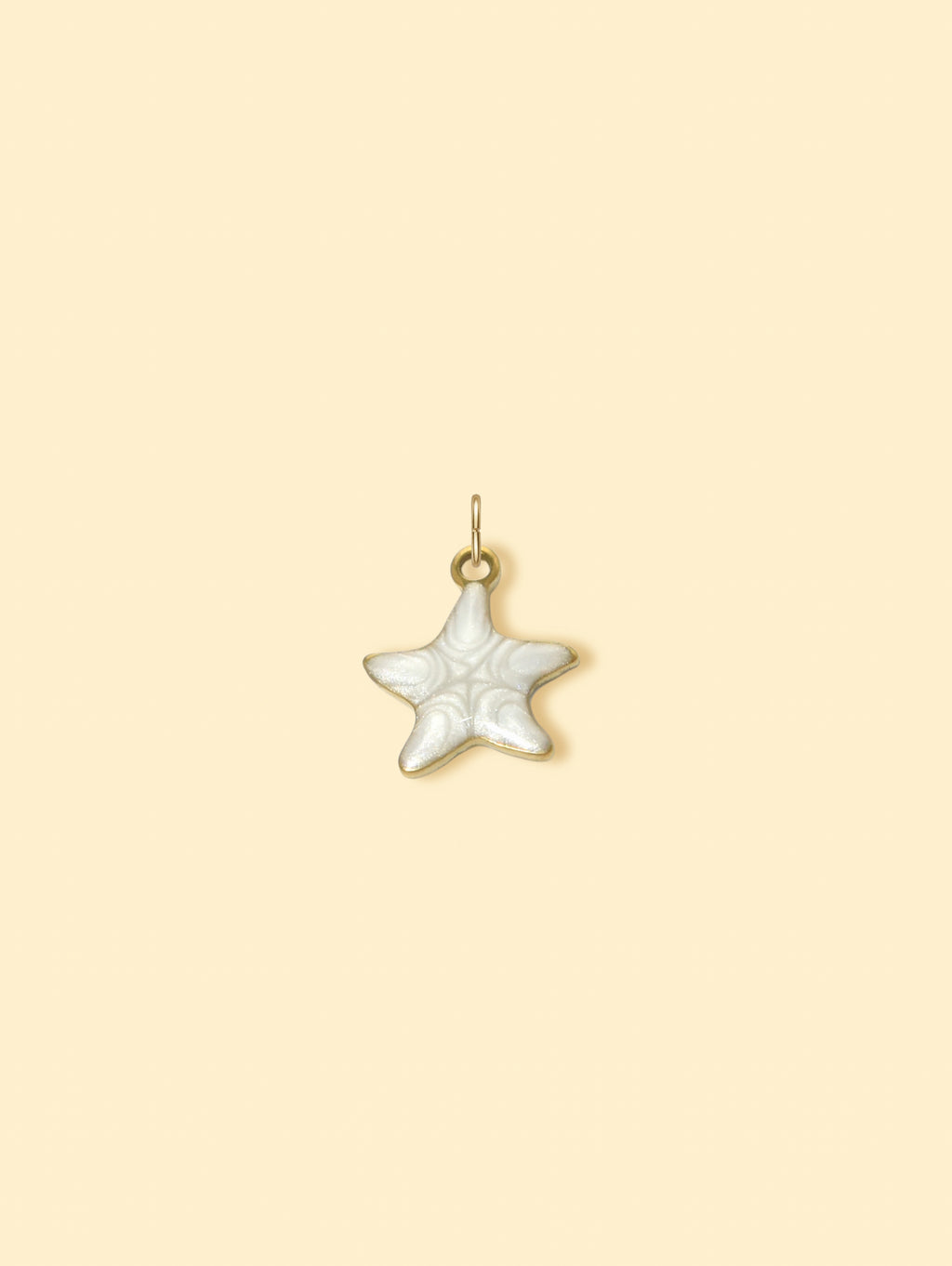 18K Gold Plated Star Charm Pendant